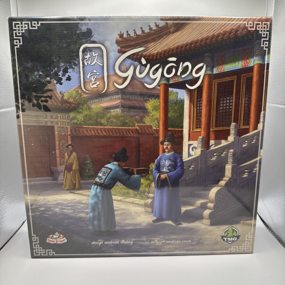 GUGONG, Strategy Board Game. Sealed, TMG Tasty Minstrel Games 1-5 Players, 90min